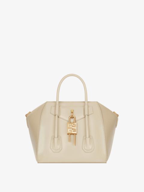 Givenchy MINI ANTIGONA LOCK BAG IN BOX LEATHER