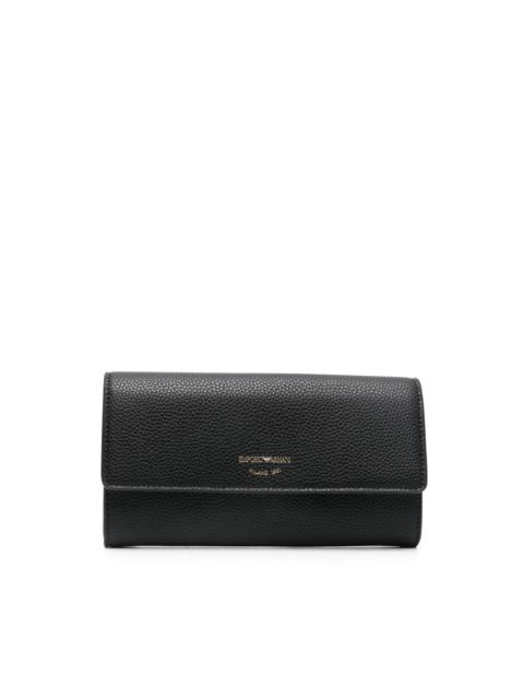 EMPORIO ARMANI logo-debossed wallet