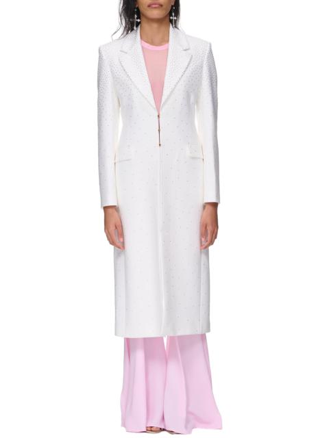 Blumarine Rhinestone Overcoat