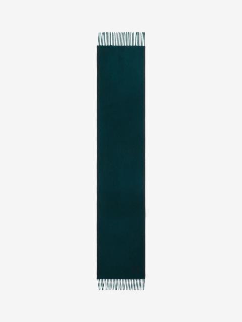 KENZO K Logo cashmere scarf