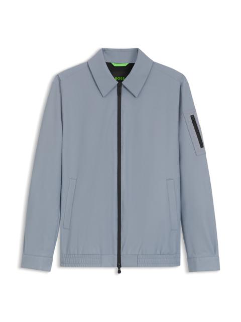 BOSS WATER-REPELLENT JACKET IN STRETCH MATERIAL