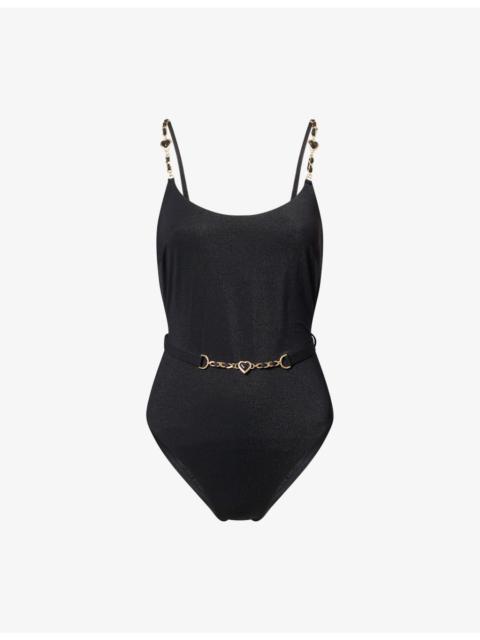 Daylight Chain-Embellished Swimsuit