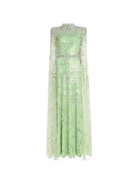 JENNY PACKHAM Opera embellished maxi dress