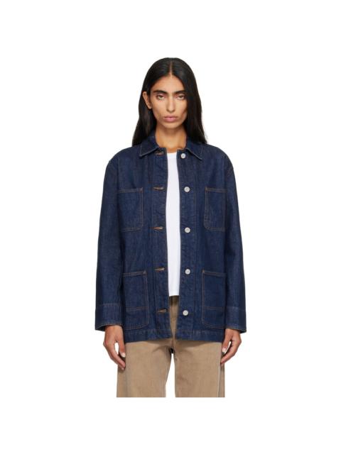 A.P.C. Blue Worker Denim Jacket