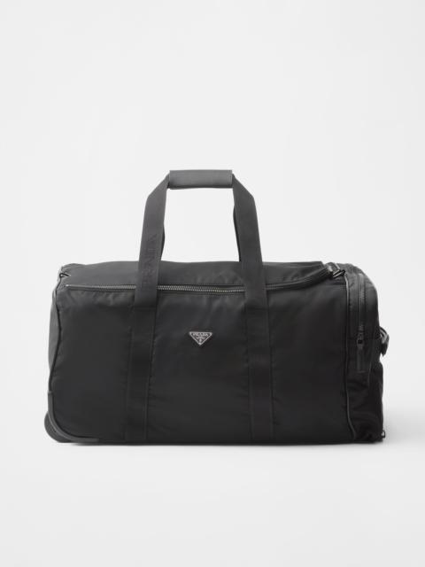 Prada Re-Nylon and Saffiano leather trolley