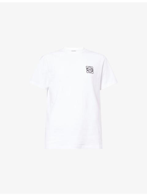 Loewe Anagram Crewneck Cotton-Jersey T-Shirt