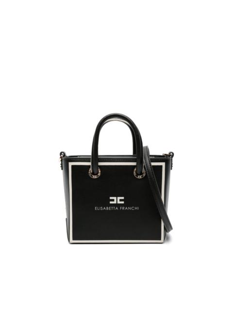 ELISABETTA FRANCHI mini 24/7 logo-print tote bag