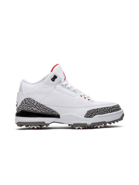 Air Jordan 3 Golf 'White Cement'