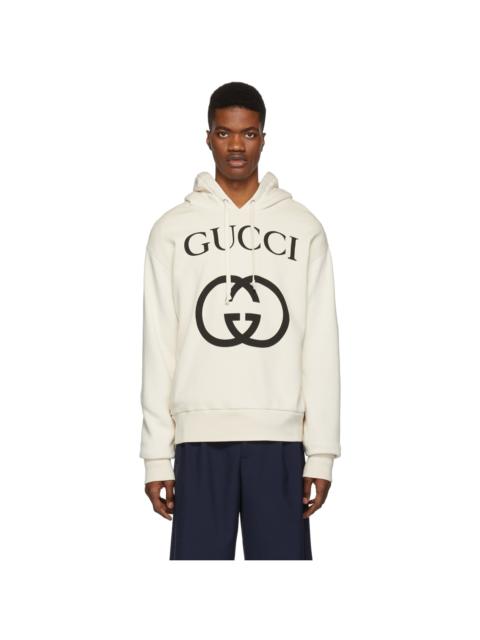GUCCI Off-White Interlocking G Hoodie
