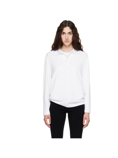 FLORE FLORE White Diana Polo