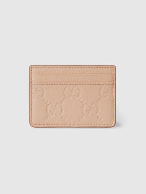 GUCCI GG Emblem card case