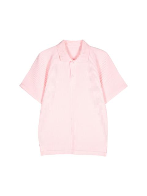 May pleated polo shirt