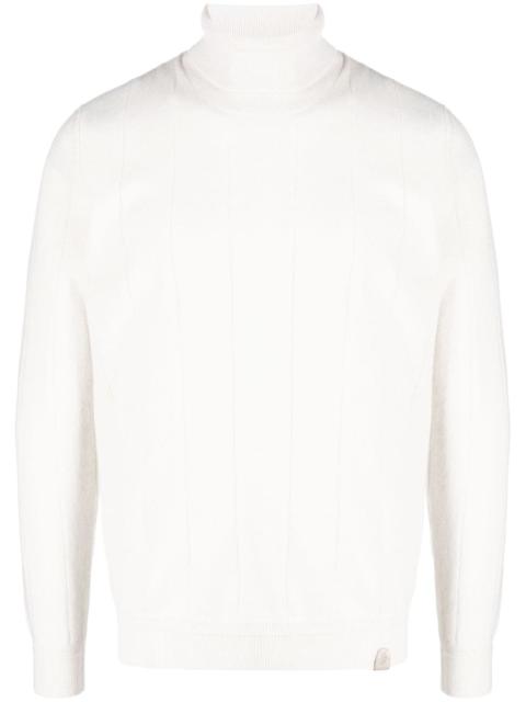 Brioni roll-neck cashmere jumper