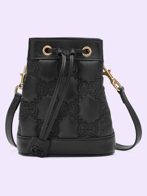 GG Matelassé bucket bag