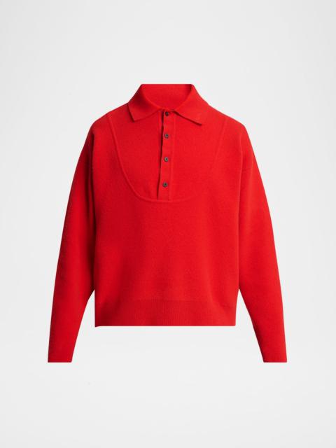 Men's Doppio Wool and Nylon Cardigan