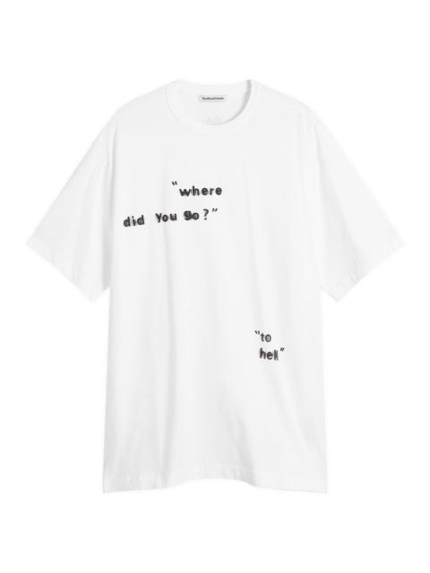YMC YMC Where Did You Go Print Triple T Shirt
