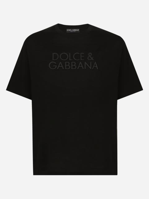【DOLCE&GABBANA】\"Ciao, Kim\" 半袖 プリントTシャツ コットン Ciao, Kim” printed cotton T-shirt in multicoloured - Dolce