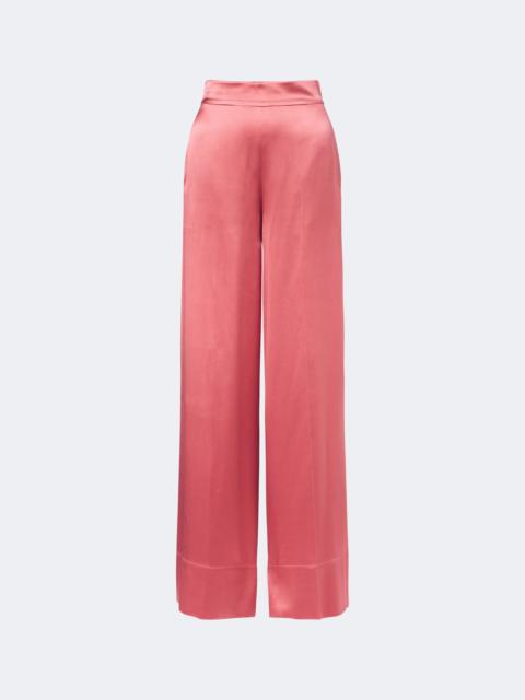 JOSEPH Dijon silk satin wide-leg pants