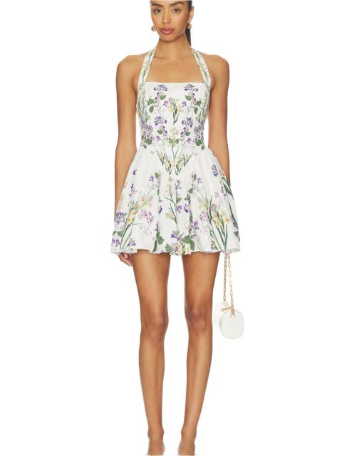 HEMANT & NANDITA Corseted Mini Dress