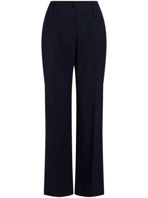 PATOU twill straight-leg trousers