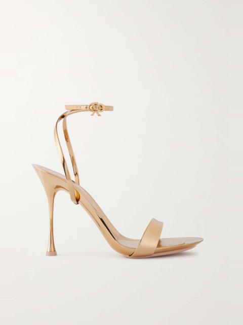 Spice 95 patent-leather sandals