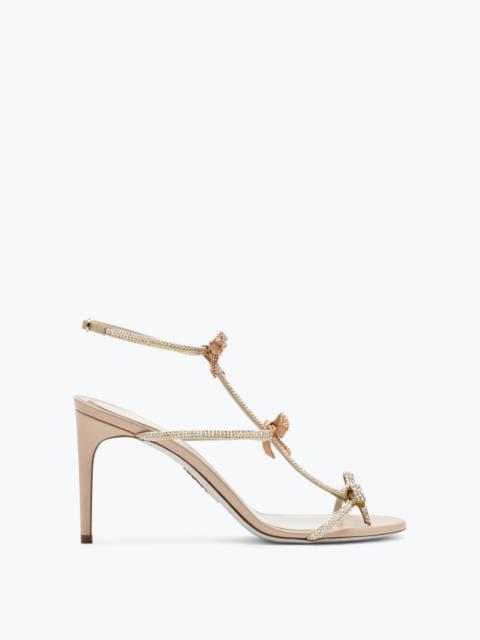 RENE CAOVILLA Caterina Gold Sandal 80