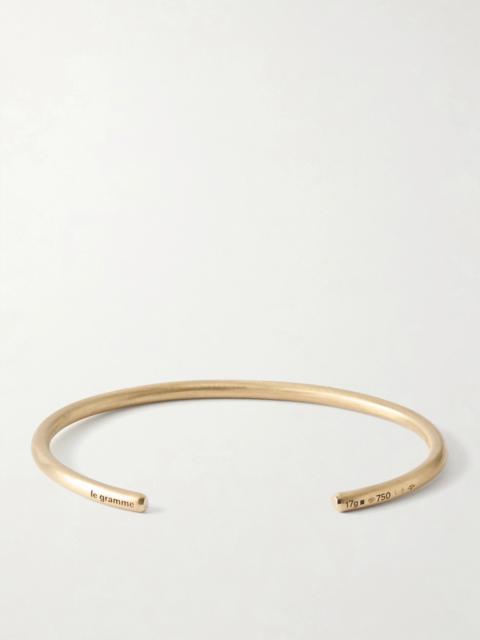 le gramme 17g 18-Karat Gold Bracelet