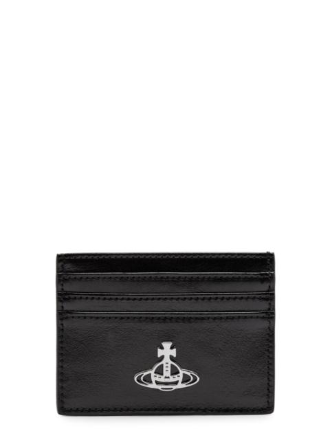 Vivienne Westwood Vivienne Westwood Orb Grained Leather Card Holder