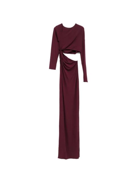 ATLEIN cut-out maxi dress