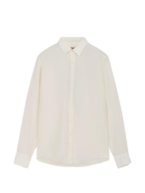 Canali linen shirt