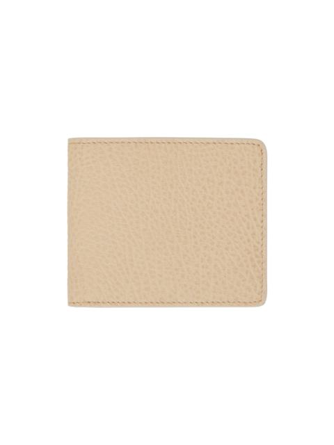 Maison Margiela Beige Bifold Wallet