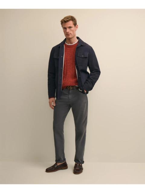 Brooks Brothers Suede Shirt Jacket