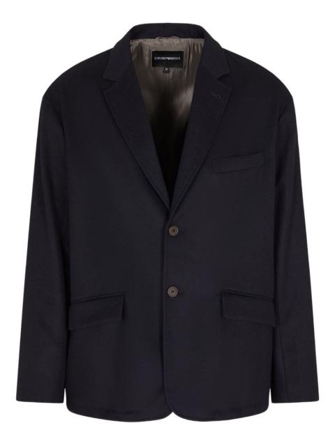 EMPORIO ARMANI button single-breasted blazer