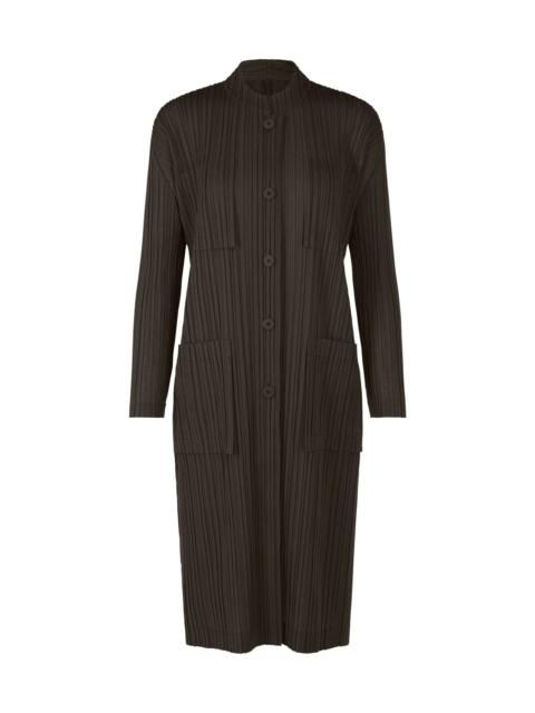 Pleats Please Issey Miyake RAMIE PLEATS COAT