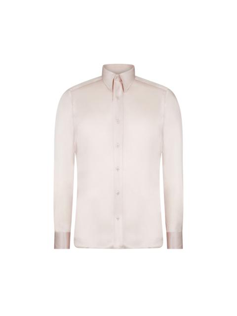 TOM FORD SILK CHARMEUSE SLIM FIT SHIRT
