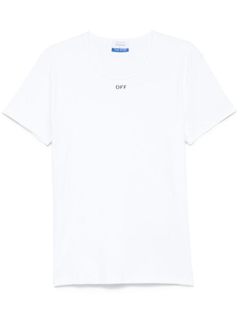 Off-White Off-stamp ribbed T-shirt