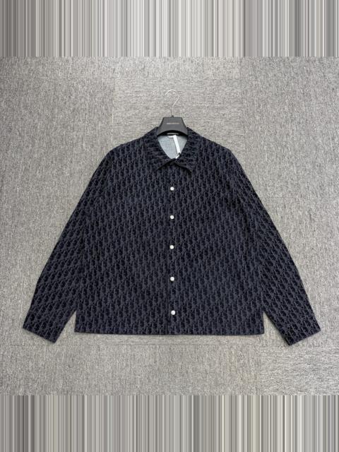 Dior Dior Full Monogram Print Denim Jacket