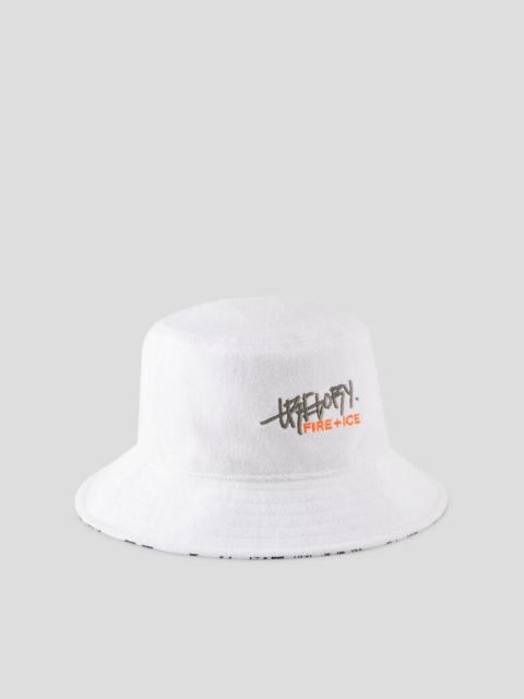 BOGNER Stormy Reversible bucket hat in Off-white