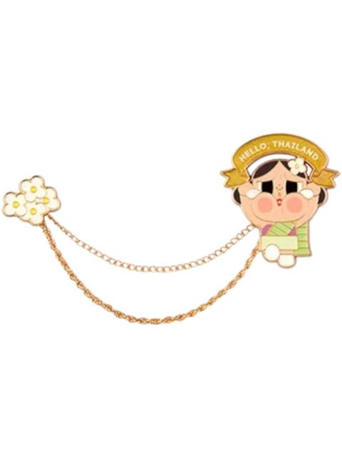 Pop Mart Crybaby Hello Thailand Series Hello Thailand Badge