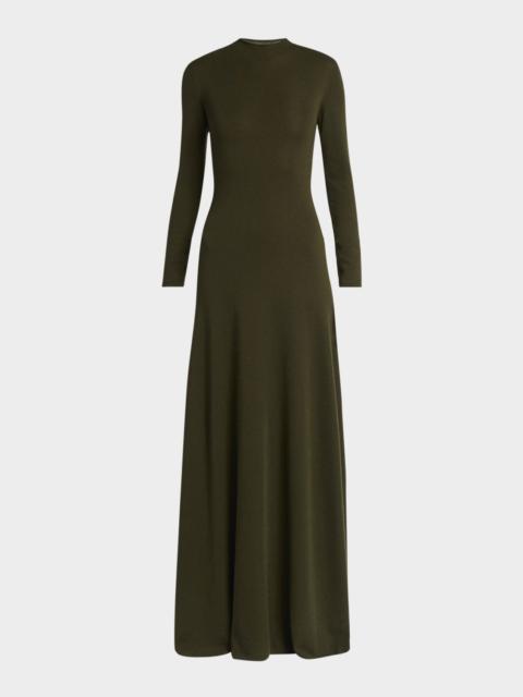 TOM FORD Knit Long-Sleeve Maxi Dress