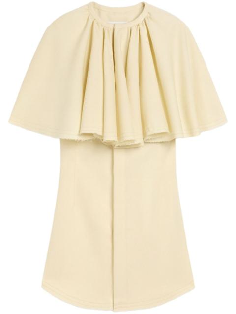AMI Paris ruffle-detail dress