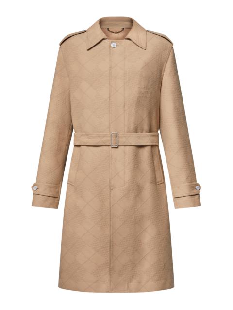 Louis Vuitton Cotton-Silk Blend Trench