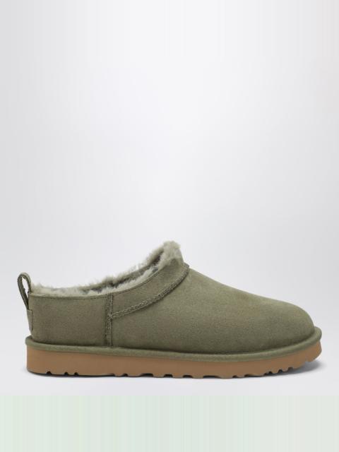 UGG Burnt Olive Classic Micro ankle boots