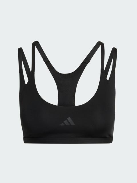 adidas Optime Workout Strappy Light Support Bra