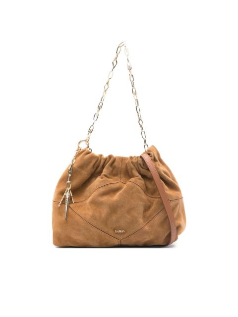 ba&sh June ruched chain-link mini shoulder bag