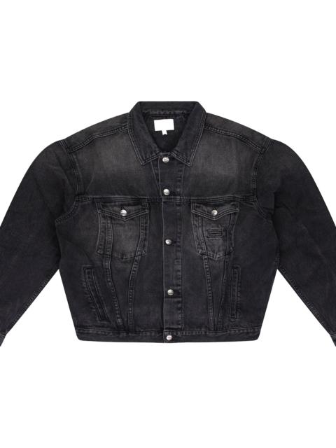 Rhude OVERSIZED DENIM TRUCKER JACKET "BLACK" RHSS24JA26012372 BLK