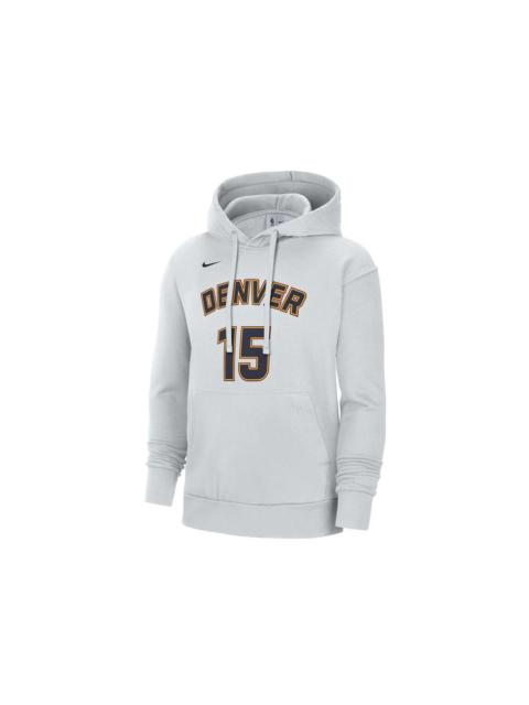 Nike Nike NBA Denver Nuggets Nikola Jokic City Edition Fleece Pullover Loose Fit Hoodie Platinum