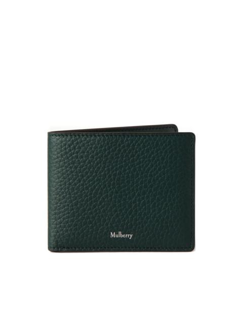 Mulberry heavy-grain leather wallet