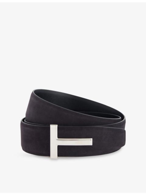 TOM FORD T-Icon Reversible Leather Belt
