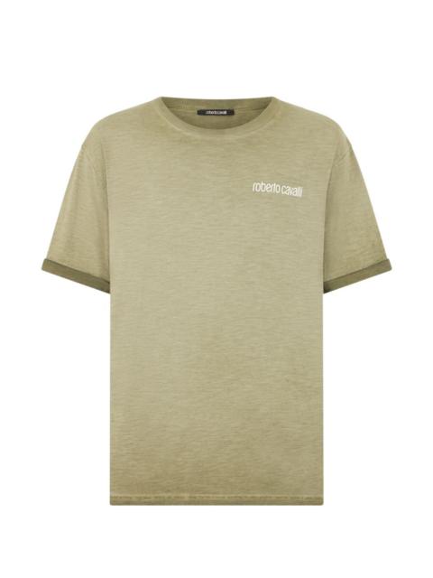 Roberto Cavalli logo-print T-shirt